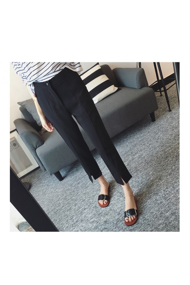 Black Pencil Pants For Women