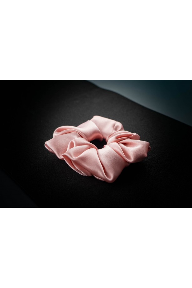 Mulberry Silk Scrunchies Pink